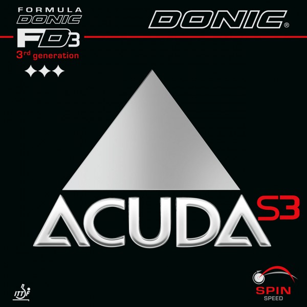Tischtennis Belag DONIC Acuda S3 Cover