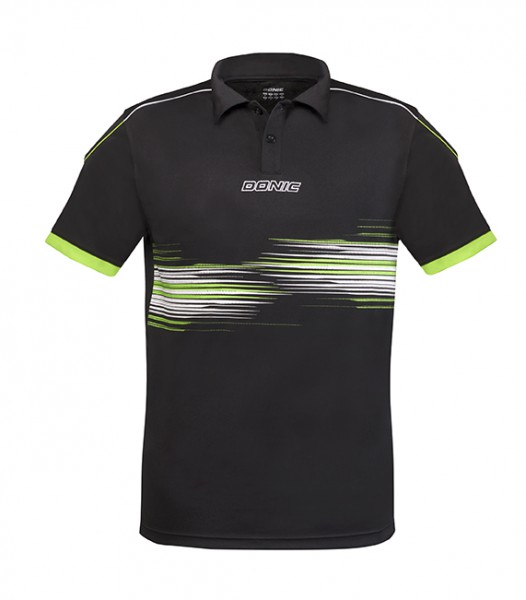 DONIC Polo-Shirt Raceflex schwarz 