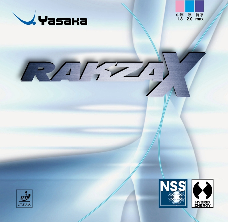 7 Soft Tischtennisbelag Yasaka Rakza 9 zum Sonderpreis DOPPELPACK 