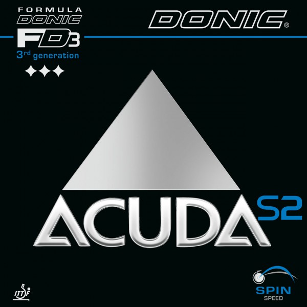 Tischtennis Belag DONIC Acuda S2 Cover