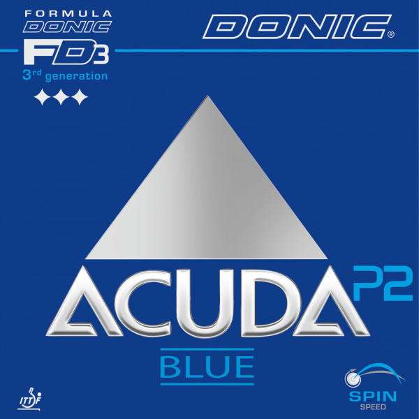 Tischtennis Belag DONIC Acuda Blue P2 Cover