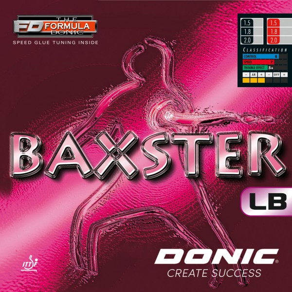 Tischtennis Belag DONIC Baxster LB Cover