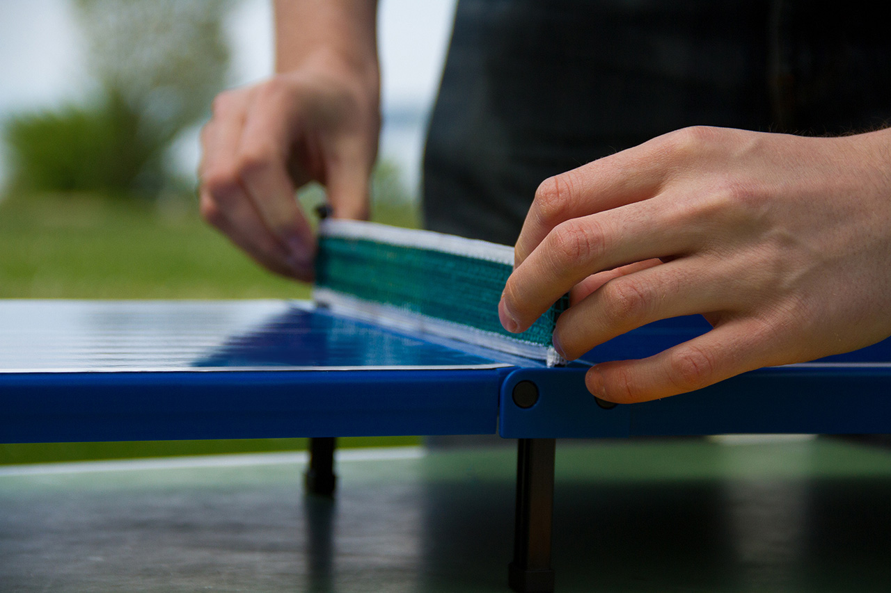 Neu Donic-Schildkröt Mini-Tischtennis-Tisch 6632899 blau 