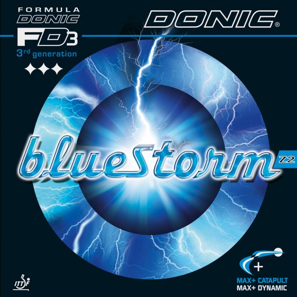 Tischtennis Belag DONIC Bluestorm Z2 Cover